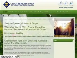 Sites similar to chamberlainpark.co.nz