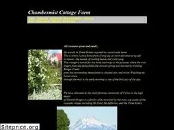 Sites similar to chambermistcottage.com