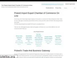 Sites similar to chamberofcommerce.pl