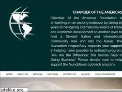 Sites similar to chamberoftheamericas.com