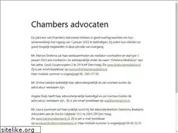 Sites similar to chambersadvocaten.nl