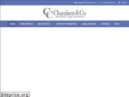 Sites similar to chambersandco.com