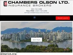 Sites similar to chambersolsonltd.com