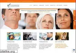 Sites similar to chamberstranslations.com