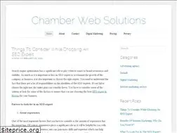 Sites similar to chamberwebsolutions.com