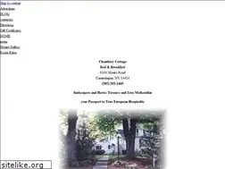 Sites similar to chamberycottage.com