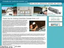 Sites similar to chambleegaragedoor.com