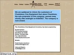 Sites similar to chamblesscineequip.com