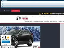 Sites similar to chamblyhonda.com