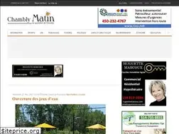 Sites similar to chamblymatin.com