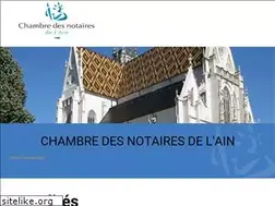 Sites similar to chambre-ain.notaires.fr