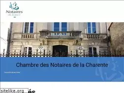 Sites similar to chambre-charente.notaires.fr