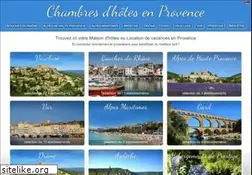 Sites similar to chambres-dhotes-provence.net