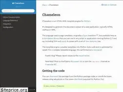 Sites similar to chameleon.readthedocs.io