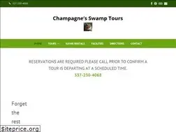 Sites similar to champagnesswamptours.com