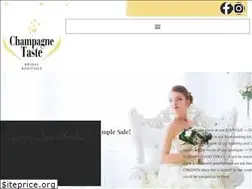 Sites similar to champagnetastebridal.com