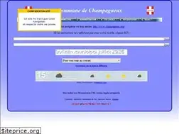 Sites similar to champagneux.org