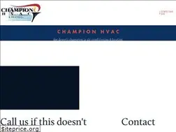 Sites similar to champhvac.com