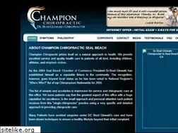 Sites similar to champion-chiropractic.com