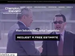 Sites similar to champion-elevator.com