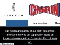 Sites similar to champion-ford.com