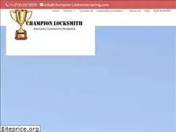 Sites similar to champion-locksmith-spring.com