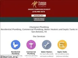 Sites similar to champion-plumbing.com