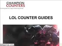 Sites similar to championcounters.com