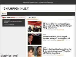 Sites similar to championdaily.com