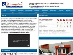 Sites similar to championfiresafety.ie