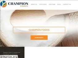 Sites similar to championfoodgroup.com