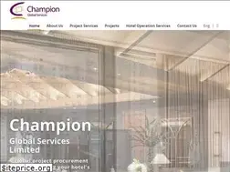 Sites similar to championglobalservices.com
