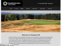 Sites similar to championhill.com
