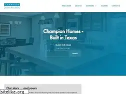 Sites similar to championhomesoftx.com