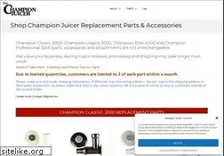 Sites similar to championjuicer.com