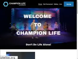 Sites similar to championlifechurch.com