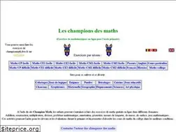 Sites similar to championmath.free.fr