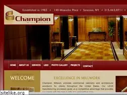 Sites similar to championmillwork.com