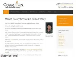 Sites similar to championmobilenotary.com