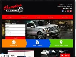 Sites similar to championmotorcar.com