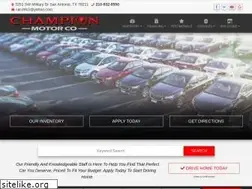 Sites similar to championmotorco.com