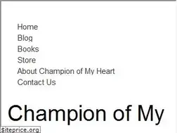Sites similar to championofmyheart.com