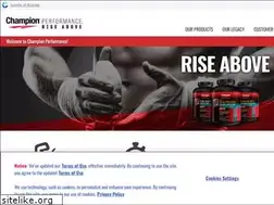 Sites similar to championperformance.com