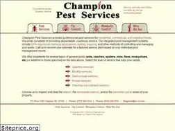 Sites similar to championpestservices.com