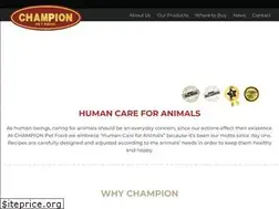 Sites similar to championpetfood.com
