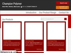 Sites similar to championpolymer.co.in