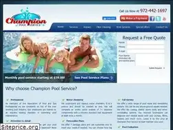 Sites similar to championpoolservices.com