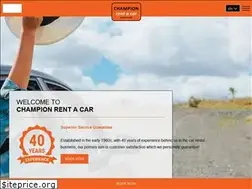 Sites similar to championrental.com