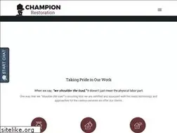 Sites similar to championrestoration.com