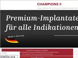 Sites similar to champions-implants.com